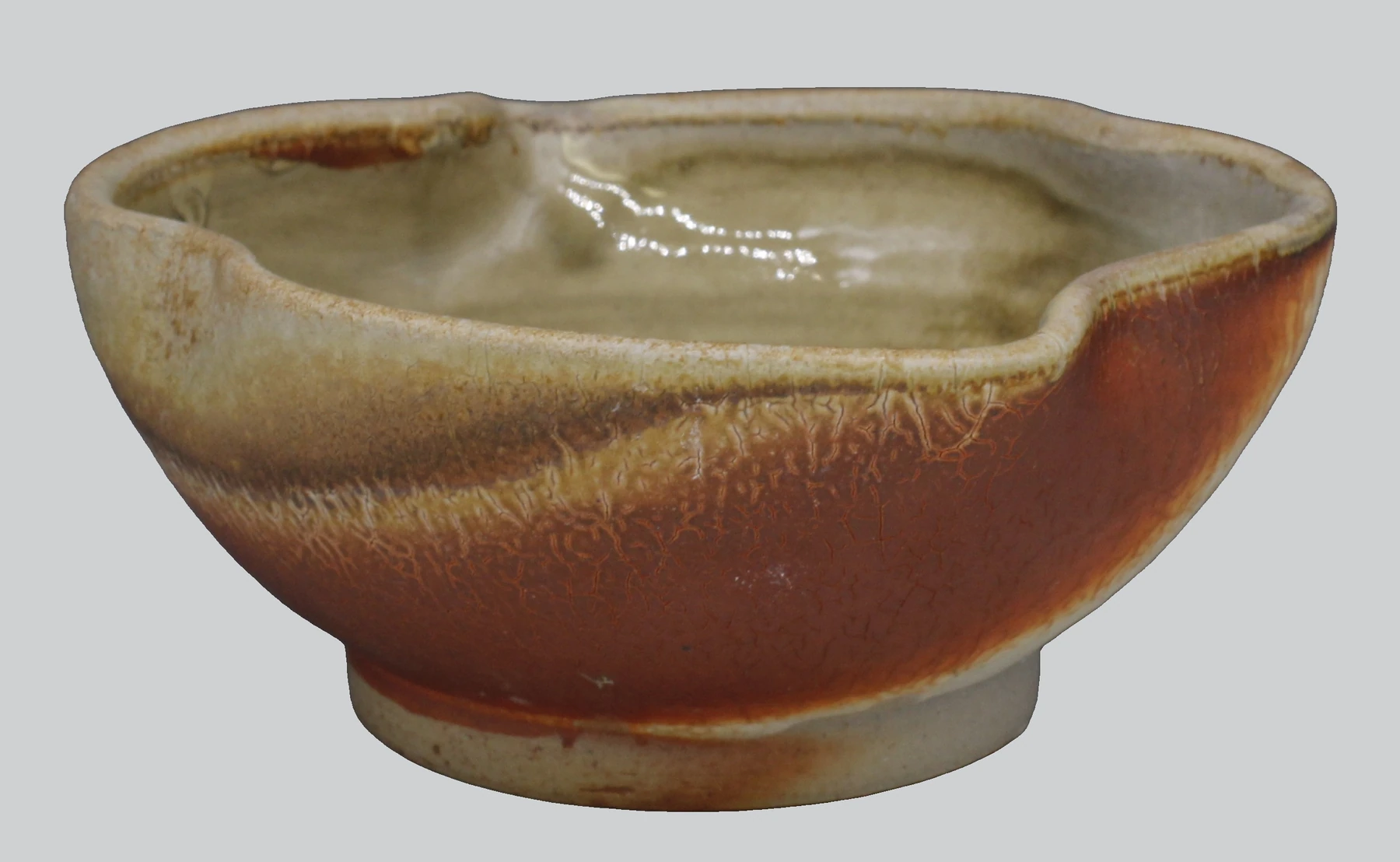 A bowl, wood fired